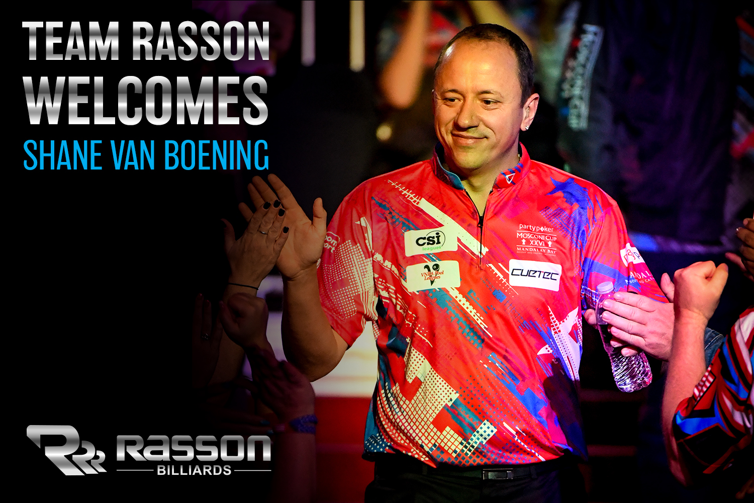 Shane Van Boening Rasson Tables Pro Team 
