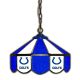 Indianapolis Colts 14 inch Stained Glass Pub Light 