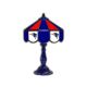 New England Patriots 21 inch Glass Table Lamp