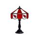 Arizona Cardinals 21 inch Glass Table Lamp
