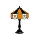 New Orleans Saints 21 inch Glass Table Lamp