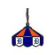 Detroit Tigers 14-In. Stained Glass Pub Light