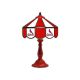 St. Louis Cardinals 21 inch Glass Table Lamp