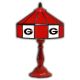 Georgia Bulldogs 21 inch Glass Table Lamp