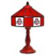 Ohio State Buckeyes 21 inch Glass Table Lamp