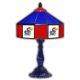 Kansas Jayhawks 21 inch Glass Table Lamp