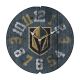 Vegas Golden Knights Vintage Round Clock