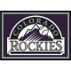 Colorado Rockies 4'x6' Spirit Rug