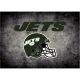 New York Jets 8'x11' Distressed Rug
