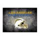 Los Angeles Chargers 8'x11' Distressed Rug