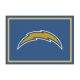 Los Angeles Chargers 6'x8' Spirit Rug