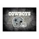 Dallas Cowboys 6'x8' Distressed Rug