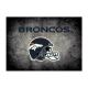 Denver Broncos 4'x6' Distressed Rug