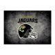 Jacksonville Jaguars 4'x6' Distressed Rug