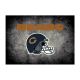 Chicago Bears 4'x6' Distressed Rug