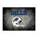 Buffalo Bills 4'x6' Distressed Rug
