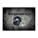 Seattle Seahawks 8'x11' Distressed Rug