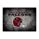 Atlanta Falcons 4'x6' Distressed Rug