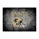 New Orleans Saints 4'x6' Distressed Rug