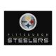 Pittsburgh Steelers 4'x6' Chrome Rug