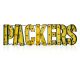 Green Bay Packers Recycled Metal Lighted Sign