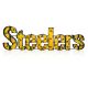 Pittsburgh Steelers Recycled Metal Lighted Sign