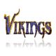 Minnesota Vikings Recycled Metal Lighted Sign