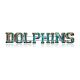 Miami Dolphins Recycled Metal Lighted Sign