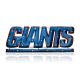 New York Giants Recycled Metal Lighted Sign