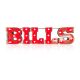 Buffalo Bills Recycled Metal Lighted Sign
