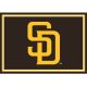San Diego Padres 3x4 Area Rug