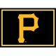 Pittsburgh Pirates 3x4 Area Rug