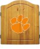 Clemson Tigers Dart Cabinet Set