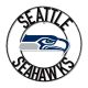 Seattle Seahawks 24 inch Wrought Iron Wall Art 