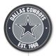 Dallas Cowboys Establish Date LED Lighted Sign 