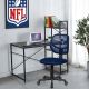 New England Patriots Desk and Armless Task Chair Combo