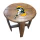 Green Bay Packers Historical Oak Barrel Table