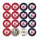 Boston Red Sox Billiard Ball Set with Numbers