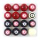 Alabama Crimson Tide Billiard Balls with Numbers