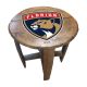 Florida Panthers Oak Barrel Table