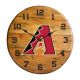 Arizona Diamondbacks Oak Barrel Clock 