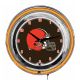 Cleveland Browns 14 inch Neon Clock