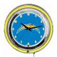 Los Angeles Chargers 14 inch Neon Clock