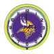 Minnesota Vikings 18 inch Neon Clock