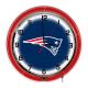 New England Patriots 18 inch Neon Clock