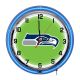 Seattle Seahawks 18 inch Neon Clock