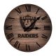Las Vegas Raiders Rustic 16 inch Clock