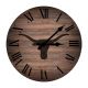 Texas Longhorns Rustic 16 inch Clock