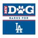 LA Dodgers My Dog Barks Color Wall Art