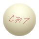 Christian McCaffrey Signature Cue Ball 